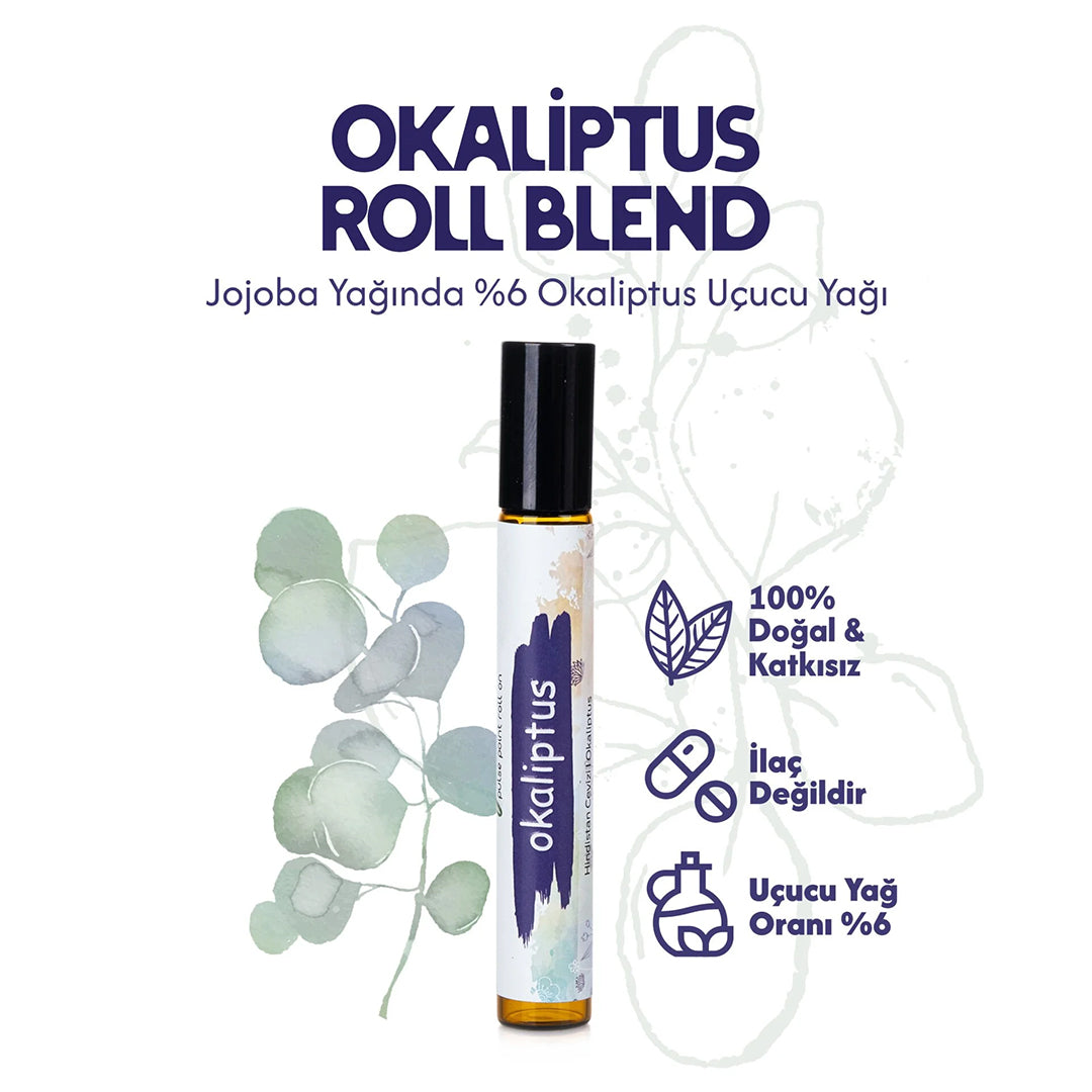 %100 Doğal Okaliptüs Yağı – Zihinsel Açıklık Sağlayan, Ferahlatıcı Aromaterapi Desteği