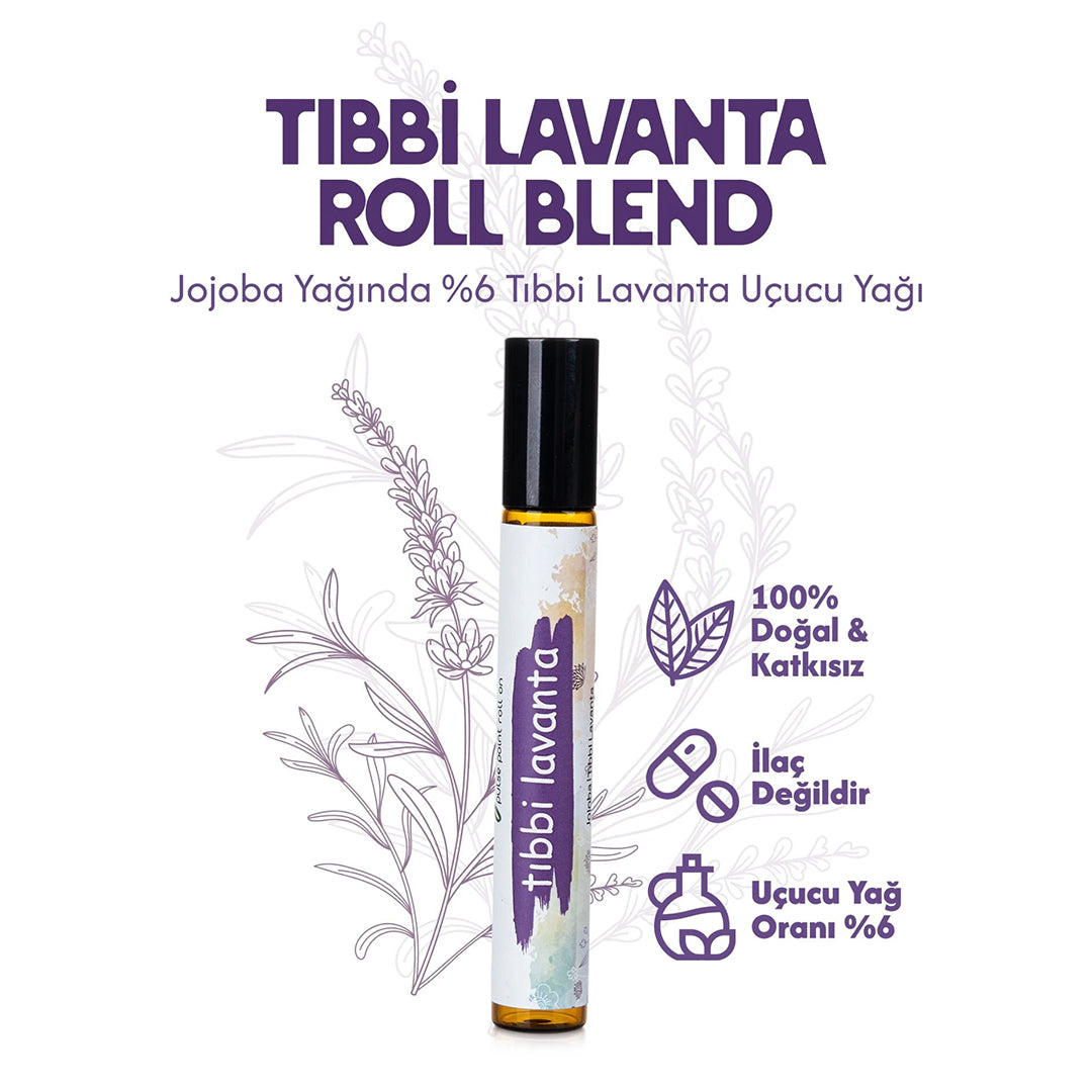 %100 Doğal Tıbbi Lavanta Yağı – Stres Azaltıcı, Uyku Destekleyici Aromaterapi