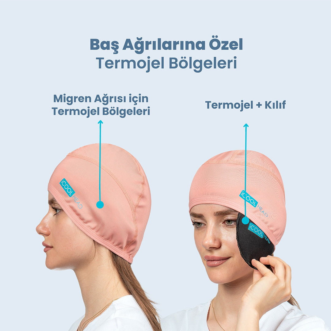 Migren ve Baş Ağrısı Giderici Başlık – Soğuk ve Sıcak Kompres Şapka