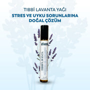%100 Doğal Tıbbi Lavanta Yağı – Stres Azaltıcı, Uyku Destekleyici Aromaterapi