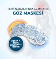 Diamond Touch Soğutucu Göz Maskesi – Soğuk & Sıcak Terapili Maske