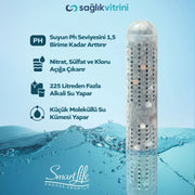 Canlı Su - Bağışıklığını Güçlendir, Vücudunu Yenile! Alkali Su ile Zinde Kal - 120 Günlük Kullanım, 225 LT Alkali Su!