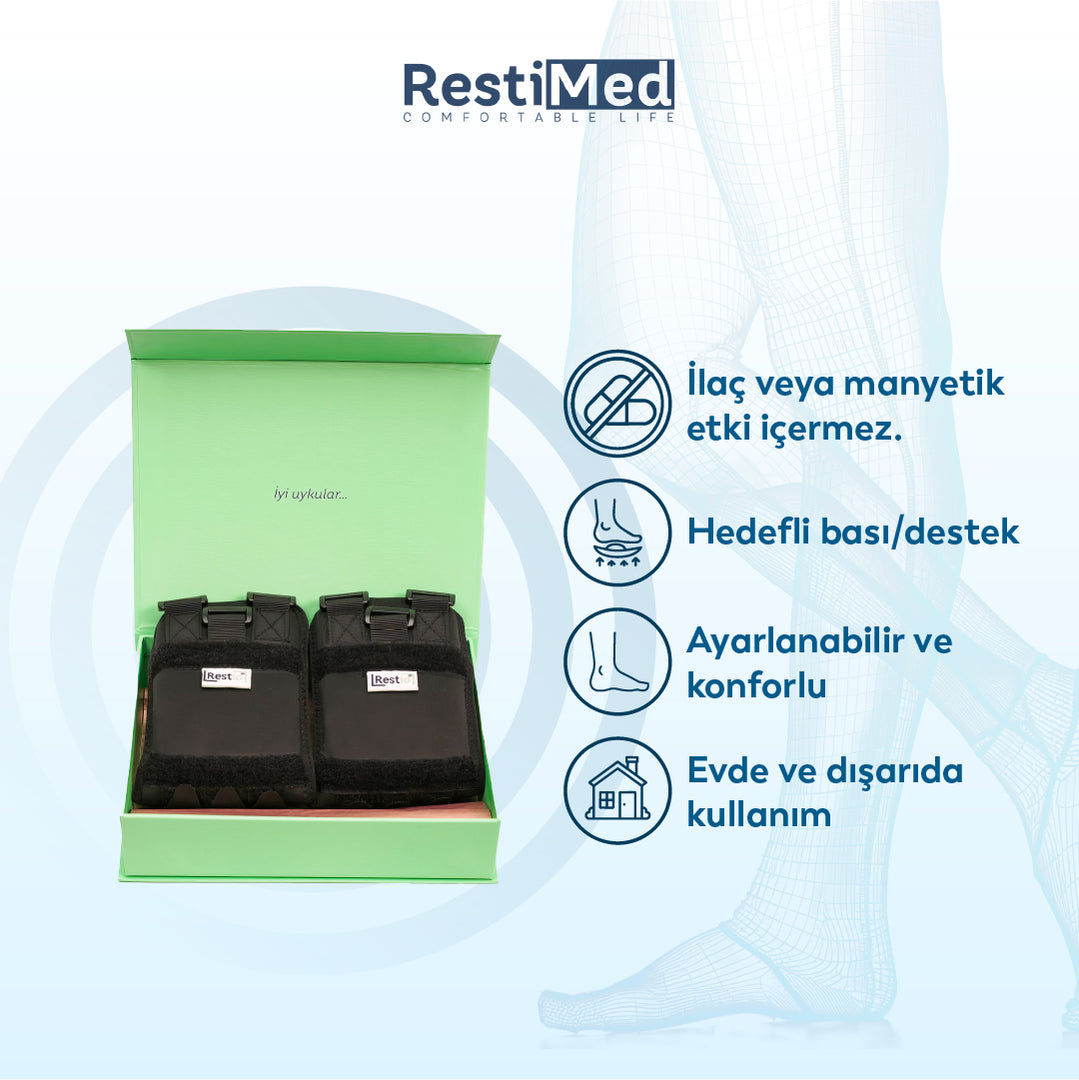 Restio by Restimed – İlaçsız Huzursuz Bacak İçin Ortopedik Destek