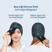 Migren ve Baş Ağrısı Giderici Başlık – Soğuk ve Sıcak Kompres Şapka