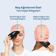 Migren ve Baş Ağrısı Giderici Başlık – Soğuk ve Sıcak Kompres Şapka