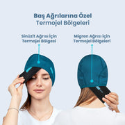 Migren ve Baş Ağrısı Giderici Başlık – Soğuk ve Sıcak Kompres Şapka