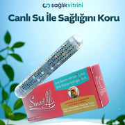 Canlı Su - Bağışıklığını Güçlendir, Vücudunu Yenile! Alkali Su ile Zinde Kal - 120 Günlük Kullanım, 225 LT Alkali Su!