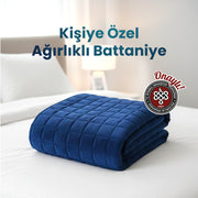 %100 Bambu Kumaş 300 TC %100 Organik Bambu Dolgulu 30 Derecede Yıkanabilir Ağırlıklı Sarılma Battaniyesi Dört Mevsim Kullanılabilir