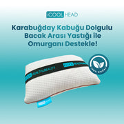 iCool Head Doğal Karabuğday Dolgulu Ortopedik Bacak Arası Yastık