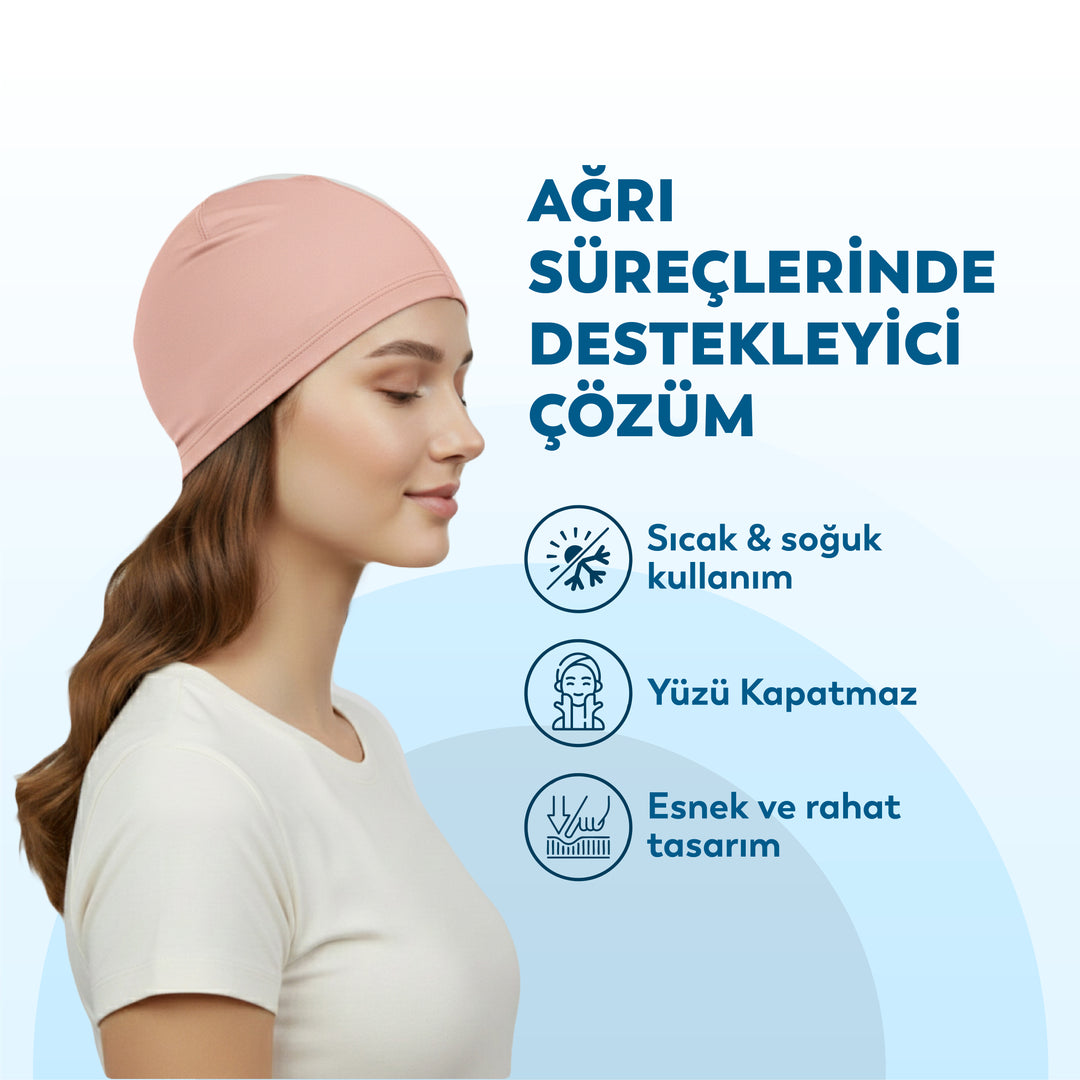 Migren ve Baş Ağrısı Giderici Başlık – Soğuk ve Sıcak Kompres Şapka