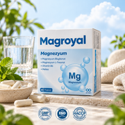 Magroyal Magnezyum L-Treonate ve Bisglisinat + B6 + Melisa 60 Kapsül