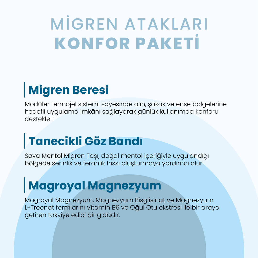 MİGREN ATAKLARI KONFOR PAKETİ