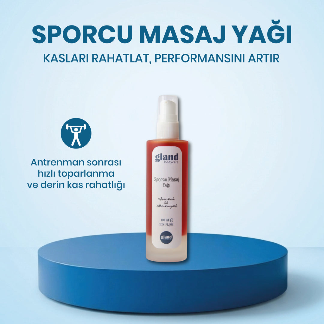 Sporcu Masaj Yağı – Relaxing Muscle &amp; Athlete Massage Oil