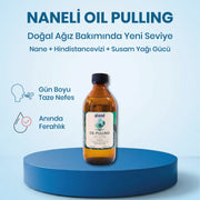 Naneli Oil Pulling Yağı 200 ML – Doğal Ağız Bakım & Ferah Nefes