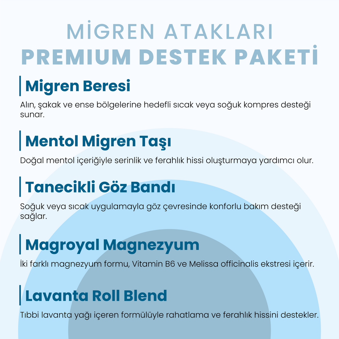 MİGREN ATAKLARI PREMIUM DESTEK PAKETİ