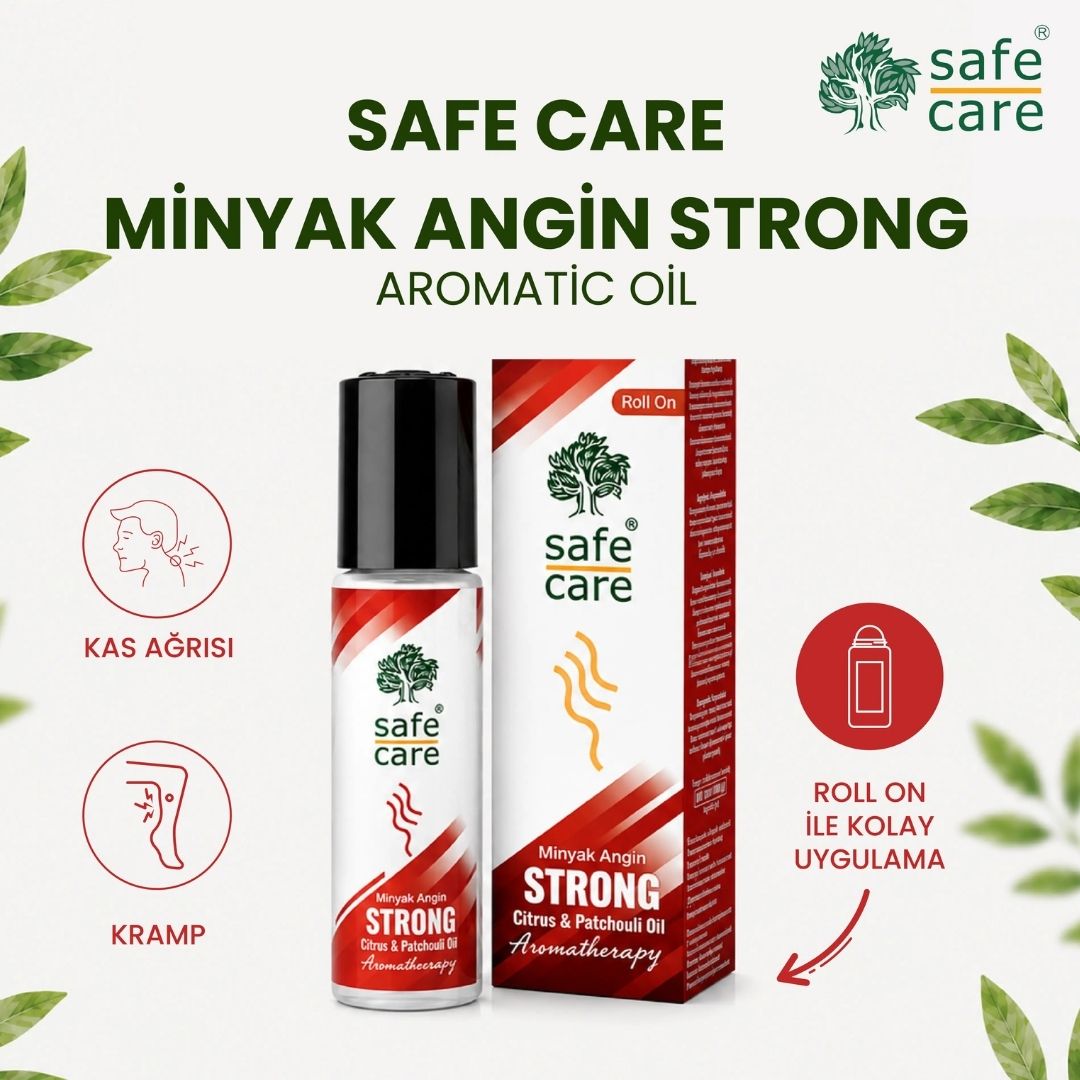 Safe Care Minyak Angin Strong Citrus & Patchouli Yağı 10ml